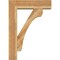 Ekena Millwork Legacy Block Rough Sawn Bracket w/ Offset Brace, Western Red Cedar, 8"W x 30"D x 42"H BKT0806X30X42LEC05RWR - alternate 4